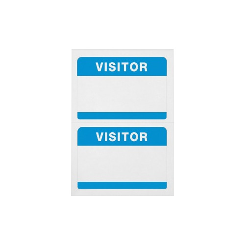 Advantus Self-Adhesive Visitor Badges - Advantus Self-Adhesive Visitor Badges -