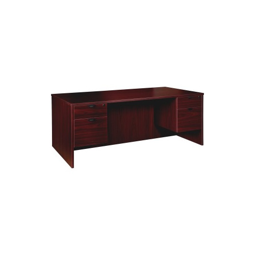 Lorell Prominence 2.0 72 W Left Pedestal Credenza Computer