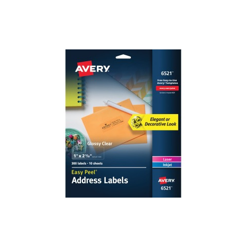 Avery Easy Peel Address Labels 1