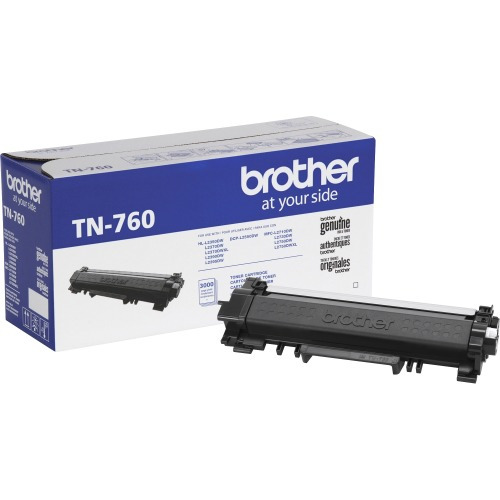 2 Noire Cartouches de toner pour Brother DCP-L2510D, DCP-L2530DW, HL-L2310D
