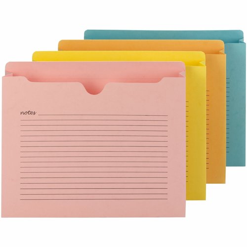Smead Straight Tab Cut Letter Recycled File Jacket - SMD75694 - Shoplet.com