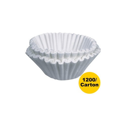 BUNN Home Brewer Coffee Filters - 1200 / Carton - White BUNN Home Brewer Coffee Filters - 1200 / Carton - White