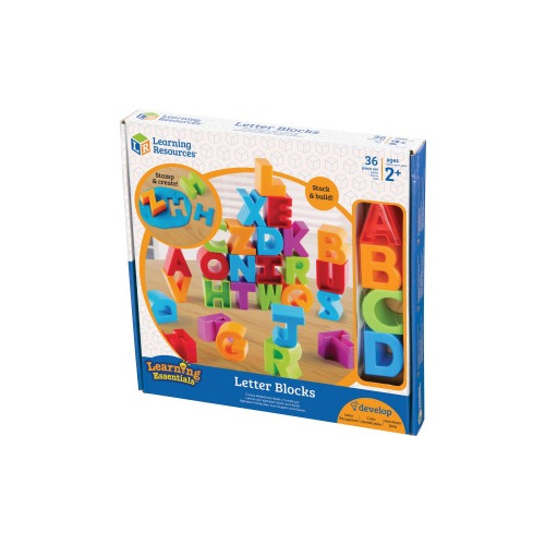 Learning Resources Letter Blocks - LRNLER7718 - Shoplet.com