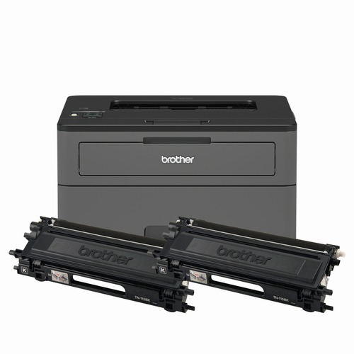 Brother HL-L2370DW XL Extended Print Monochrome Compact Laser with up to 2 Years of Toner In-box - BRTHLL2370DWXL - Shoplet.com