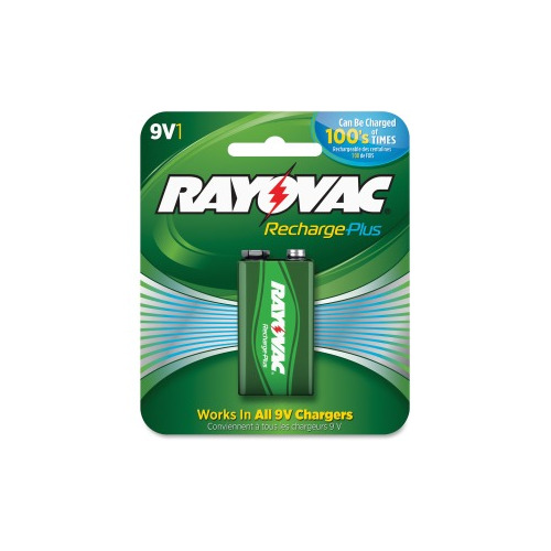 Rayovac Recharge Plus 9 Volt Battery Raypl16041gene 4152