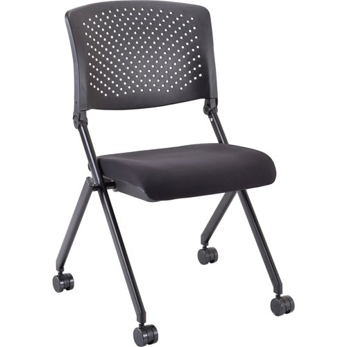 Lorell Upholstered Foldable Nesting Chairs - LLR41848 - Shoplet.com