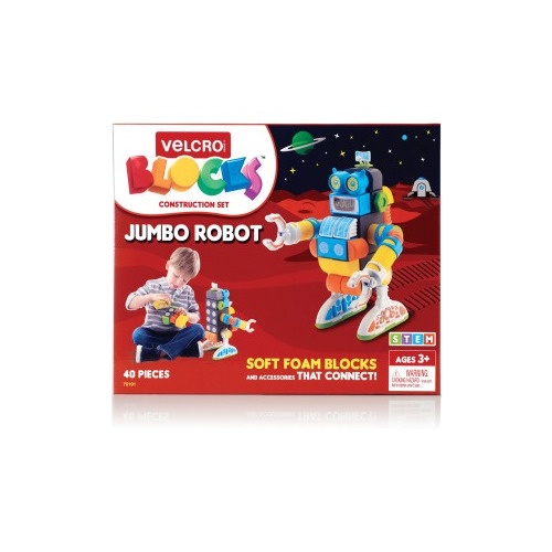 VELCRO Brand Soft Blocks Robot Construction Set VEK70191