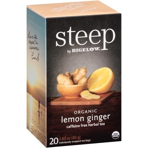 Bigelow Lemon Ginger Herbal Tea BTC17704