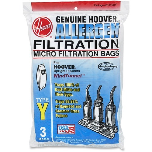 Hoover Disposable Vacuum Bags, Allergen C1, 10/Pack