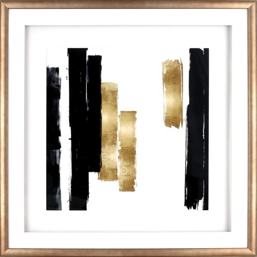 Lorell Blocks II Framed Abstract Artwork - 29.50