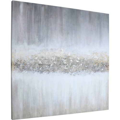 Lorell Raining Sky Frameless Abstract Art - 40 Lorell Raining Sky Frameless Abstract Art - 40