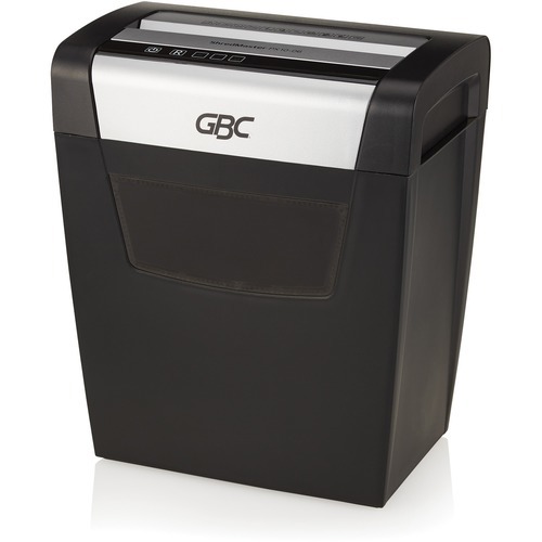 GBC ShredMaster PX10-06 Super Cross-Cut Paper Shredder - Non-continuous Shredder - Super Cross Cut - 10 Per Pass - for shredding Staples, Paper Clip - P-4 - 5.90 ft/min - 9