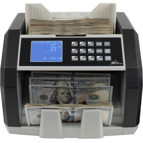 Electronic Cash Counter w/Value Counting and Counterfeit Detection Royal Sovereign RBC-5000 