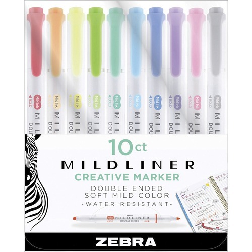 Zebra Pen MildLiner Creative Marker - ZEB78101 