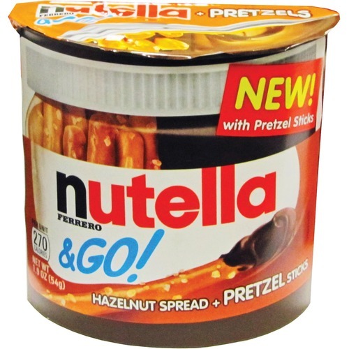 Nutella & GO Hazelnut Spread & Pretzels - 1.80 oz - 12 / Box Nutella & GO Hazelnut Spread & Pretzels - 1.80 oz - 12 / Box