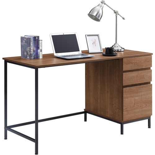 Lorell SOHO Desk with Side Drawers - 55 Lorell SOHO Desk with Side Drawers - 55