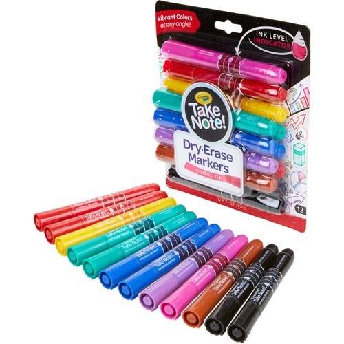 Integra Dry-Erase Markers - Assorted - 4 / Pack
