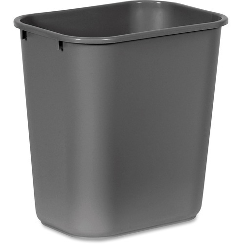 Commercial trash can Rubbermaid wastebasket rectangle