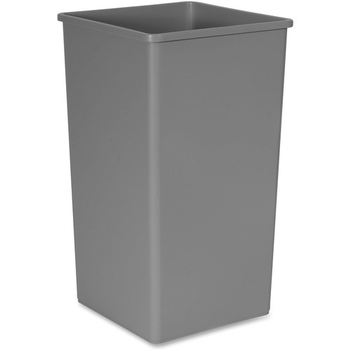 Rubbermaid Commercial Untouchable Square Container - 50 gal Capacity - Square - Crack Resistant, Durable, Compact, Rugged - 34.3 Rubbermaid Commercial Untouchable Square Container - 50 gal Capacity - Square - Crack Resistant, Durable, Compact, Rugged - 34.3