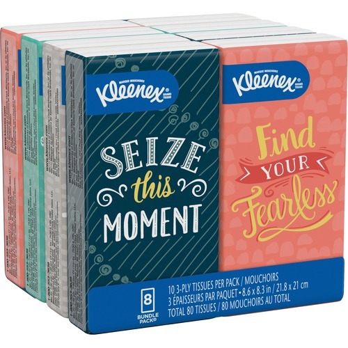 Kleenex Go Packs Facial Tissues - KCC46651 - Shoplet.com