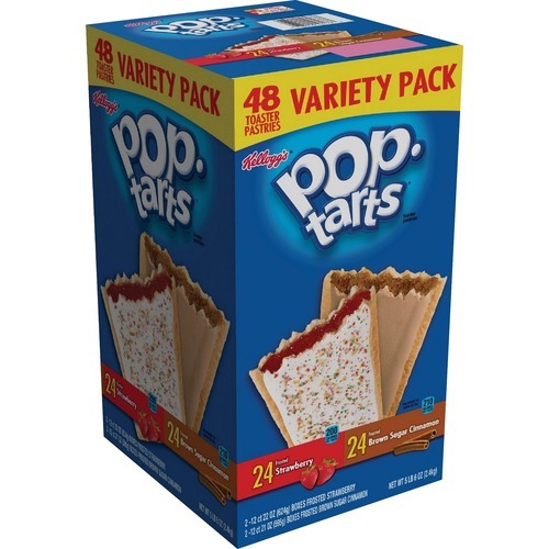 Pop Tarts Variety Pack - Assorted - 2.69 lb - 48 / Box Pop Tarts Variety Pack - Assorted - 2.69 lb - 48 / Box