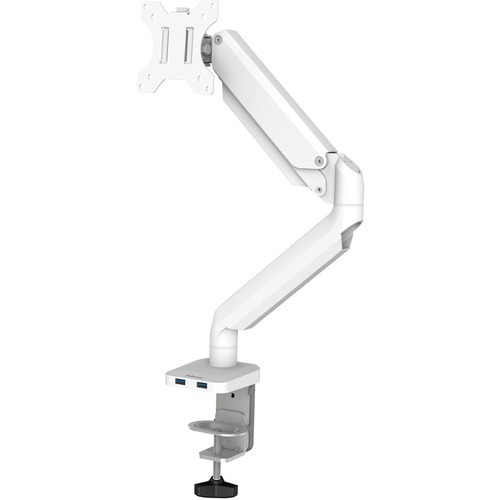 Fellowes Platinum Series Single Monitor Arm - White - FEL8056201 ...