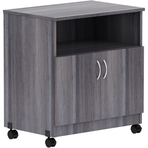 Lorell Mobile Machine Stand with Shelf - 30.5 Lorell Mobile Machine Stand with Shelf - 30.5