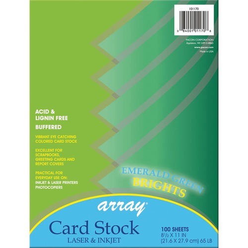 Astrobrights LaserInkjet Printable Multipurpose Card Stock Letter