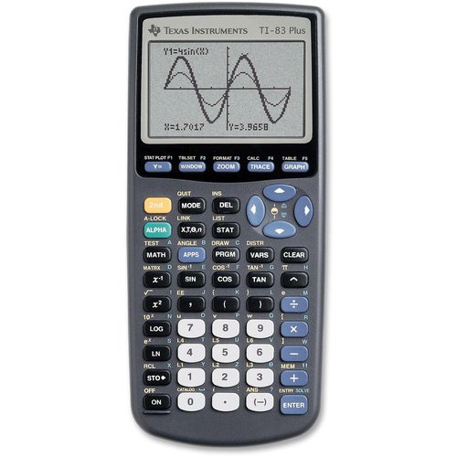 Texas Instruments TI83 Plus Graphing Calculator - TEXTI83PLUS