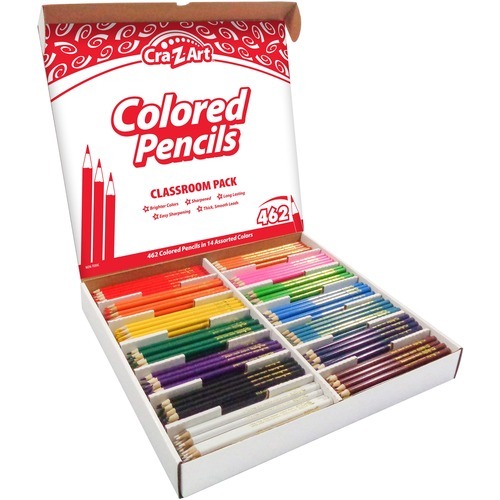 CraZArt Colored Pencils Classroom Pack CZA740021