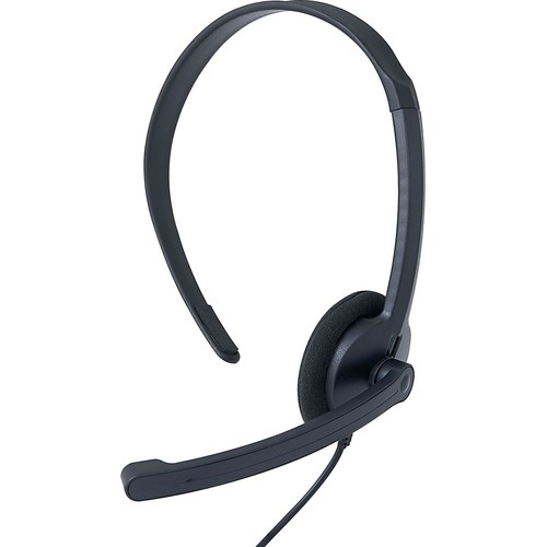 Verbatim Mono Headset with Microphone and In-Line Remote - VER70722 ...