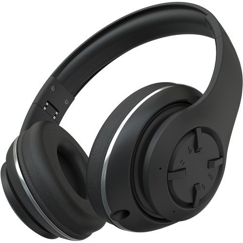 Compucessory Foldable Wireless Headset with Mic - Stereo - Wireless - Binaural - Black Compucessory Foldable Wireless Headset with Mic - Stereo - Wireless - Binaural - Black