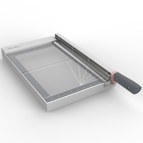 Swingline ClassicCut Wood Guillotine Trimmer - 10 Sheet Cutting Capacity - 12 Swingline ClassicCut Wood Guillotine Trimmer - 10 Sheet Cutting Capacity - 12