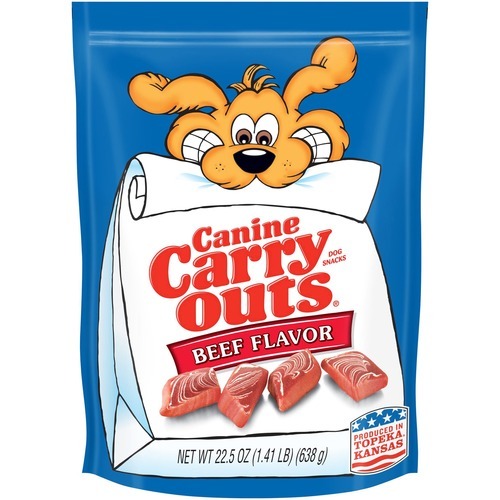 Canine Carryouts Beef Flavor Chewy Dog Treats - For Dog - Chewy - Beef Flavor - 1.41 lb Canine Carryouts Beef Flavor Chewy Dog Treats - For Dog - Chewy - Beef Flavor - 1.41 lb