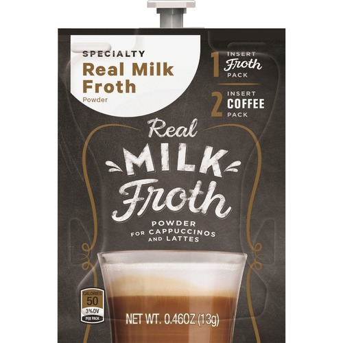 Lavazza Real Milk Froth Powder Freshpack Latte, Cappuccino LAV48002