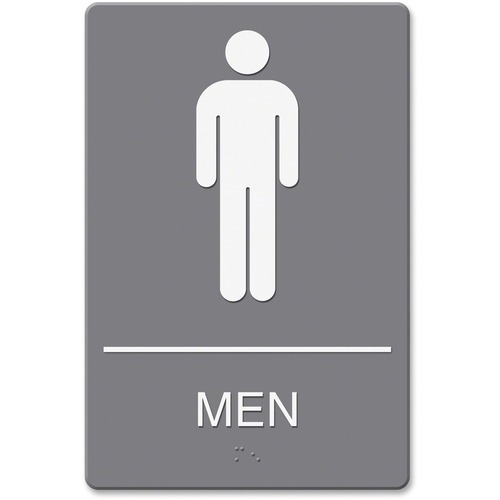 Headline Signs ADA MEN Restroom Sign HDS4817