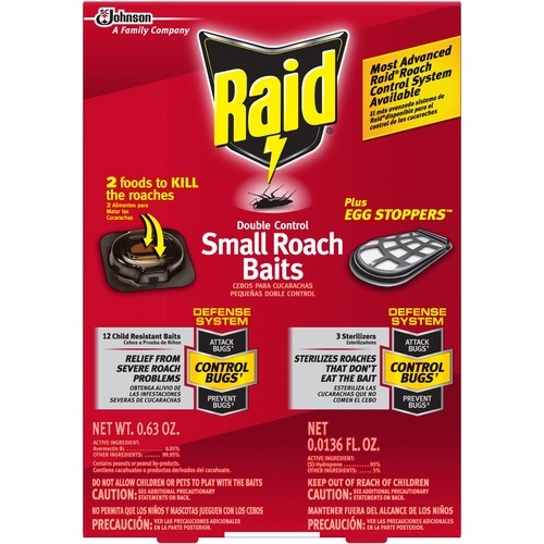 Raid Double Control Small Roach Baits SJN334861