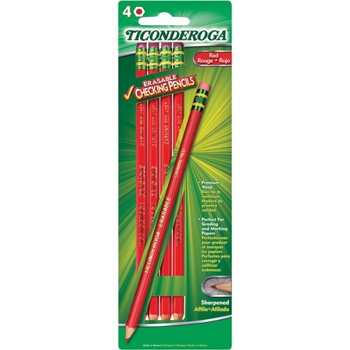 Ticonderoga Erasable Cheking Pencils DIXX13941