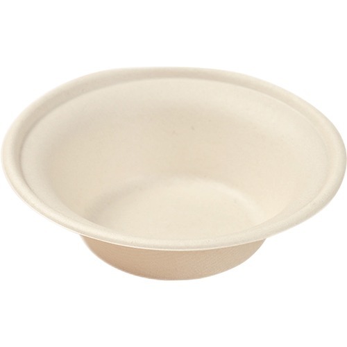 Genuine Joe 12 oz Compostable Bowls - Breakroom, Office - Disposable - White, Natural - Sugarcane Body - 50 / Pack Genuine Joe 12 oz Compostable Bowls - Breakroom, Office - Disposable - White, Natural - Sugarcane Body - 50 / Pack