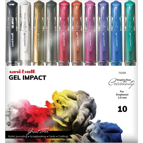 Uniball Gel Impact Metallic Ink Pen - UBC70295 
