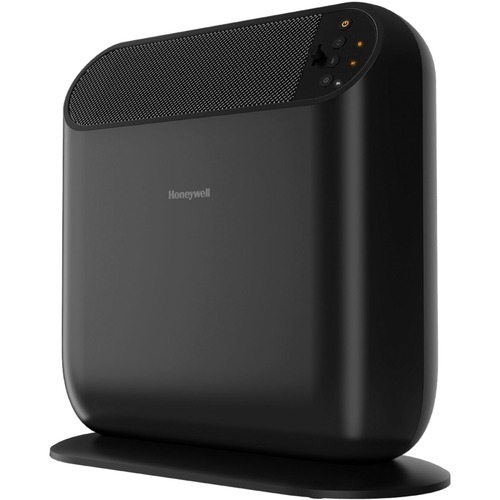 Honeywell ThermaWave 6 Ceramic Heater With Programmable Thermostat - Black, HCE870B - Ceramic - Electric - 1500 W - 2 x Heat Settings - Timer - Living Room, Bedroom, Office, Room - Portable - Black