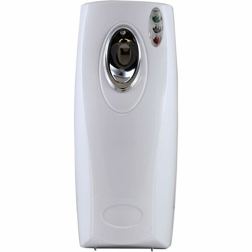 Claire Metered Air Freshener Dispenser - 0.13 Hour, 0.25 Hour, 0.50 Hour - Wall - 2 x C Battery - 1 Each - White Claire Metered Air Freshener Dispenser - 0.13 Hour, 0.25 Hour, 0.50 Hour - Wall - 2 x C Battery - 1 Each - White
