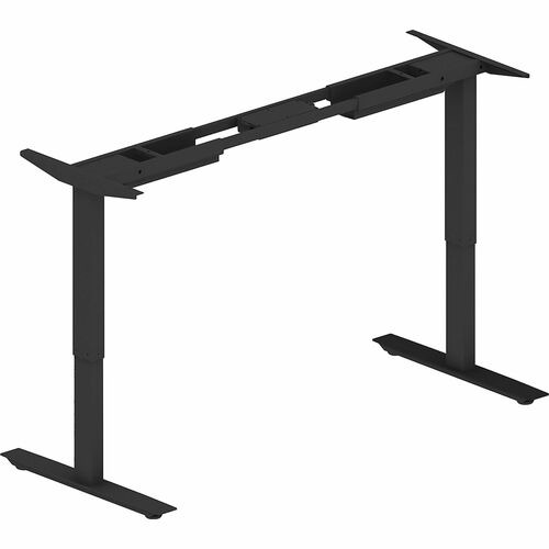 Lorell Sit-to-Stand Two-Tier Base - Black Two-tier Base - 275 lb Capacity - 45.10 Lorell Sit-to-Stand Two-Tier Base - Black Two-tier Base - 275 lb Capacity - 45.10