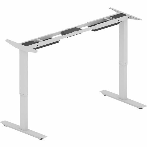 Lorell Sit-to-Stand Two-Tier Base - Silver Two-tier Base - 275 lb Capacity - 45.10 Lorell Sit-to-Stand Two-Tier Base - Silver Two-tier Base - 275 lb Capacity - 45.10