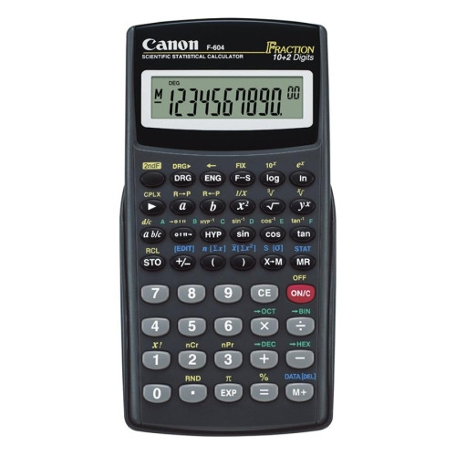 Canon F604 Scientific Statistical Calculator - CNMF604 - Shoplet.com