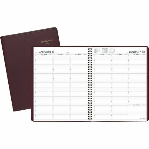 At a glance weekly appointment book aag7095050 shoplet