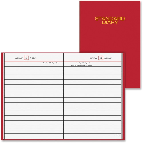 5.75" X 8.25" Daily At a Glance SD389-13 At-a-glance Standard Business Diary 