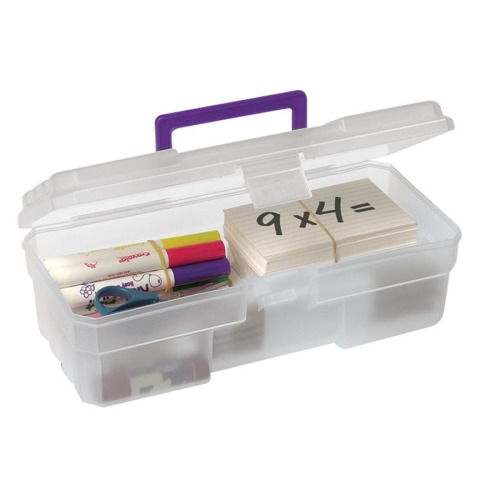 Akro-Mils 12 All-purpose Storage Box - AKM09912CLPUR 