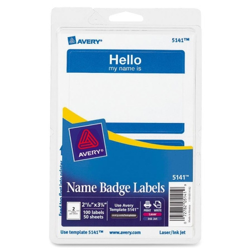 EcoFriendly Avery® EcoFriendly Adhesive Name Badge Labels - Avery