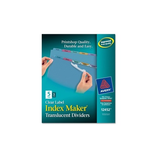 Avery Index Maker Index Divider AVE12452